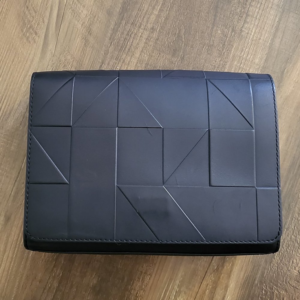 ECCO Geometrik Crossbody Black